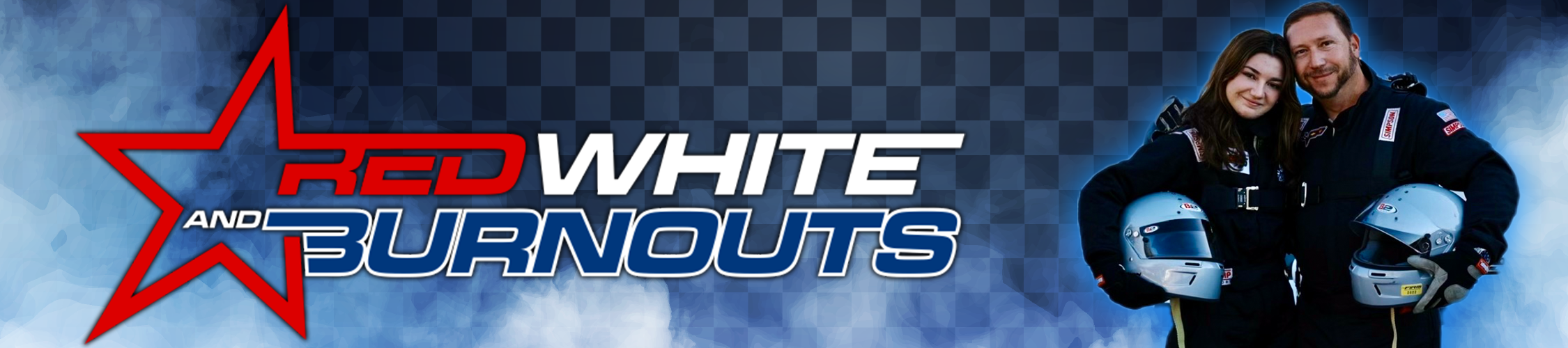 Red White and Burnouts Merch