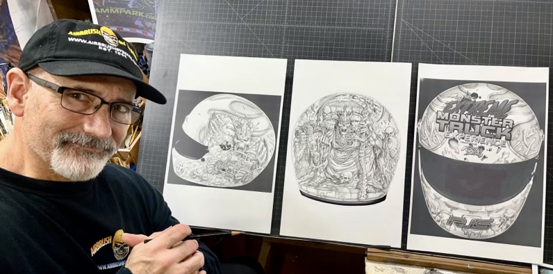 Ed Beard Jr - Air Brush By Beard Joins The Network Sweepstakes: A Monstrous Adventure Unveiled!