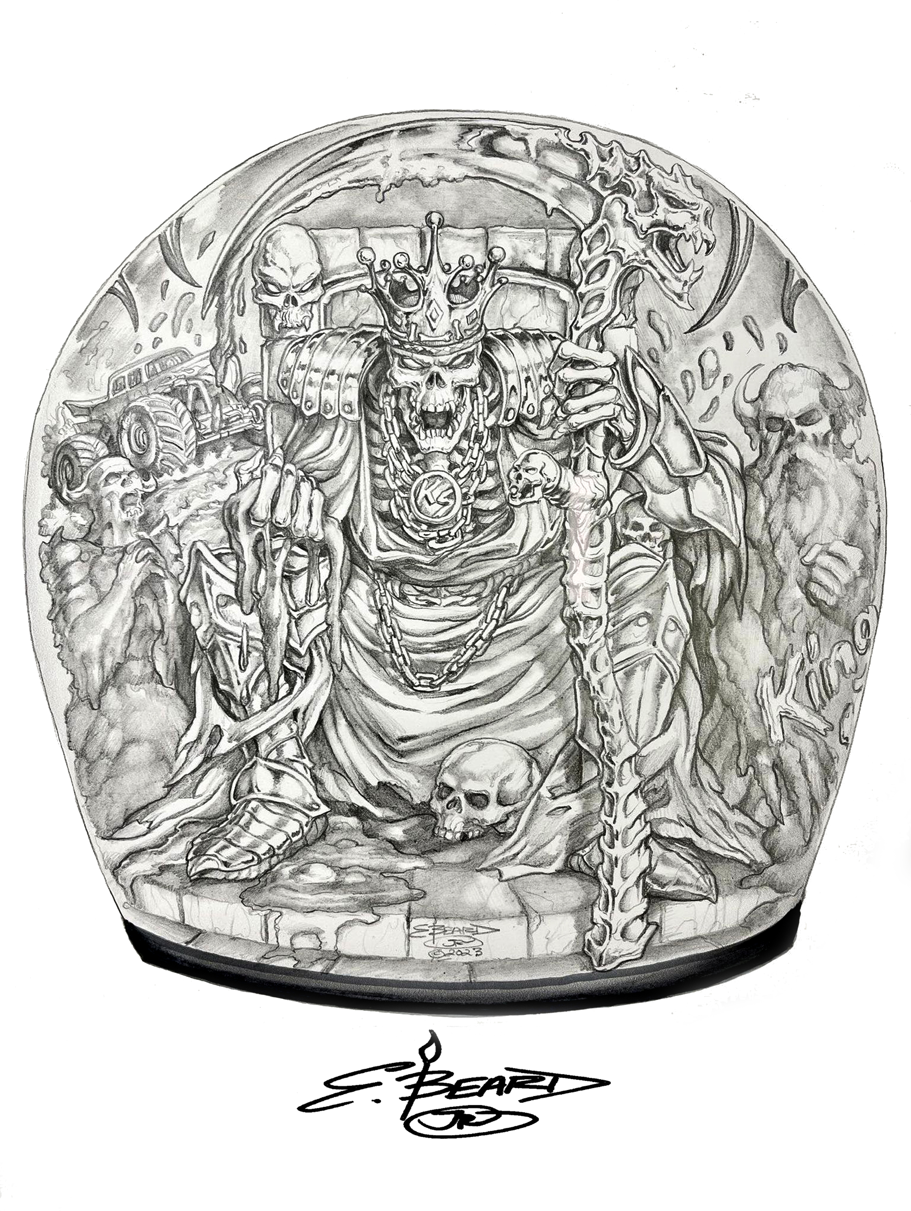 helmetKingslingBACKsketchEdBeardJr